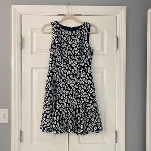 Banana Republic sleeveless dress with bottom ruffle